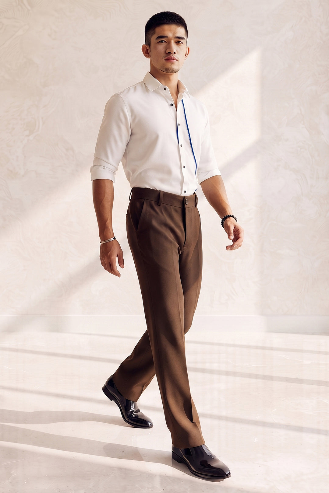 Light Brown Color Japanese Bootcut Trouser