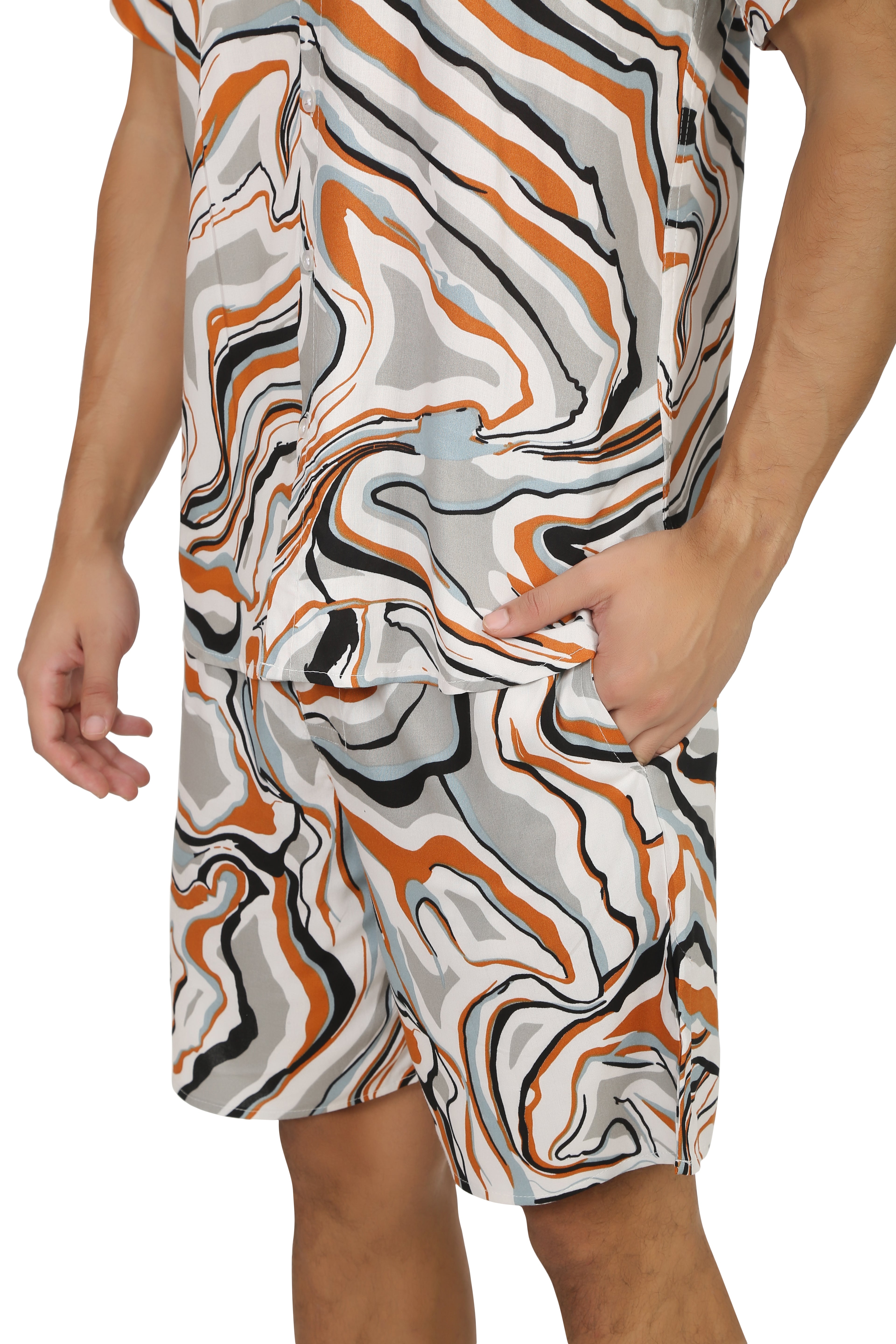 Grey "Craft" Rayon Co-Ord