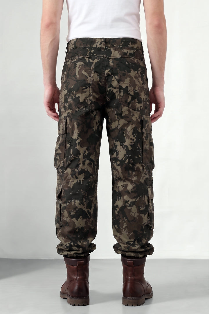 Green Men’s 8 Pocket Cargo Pants
