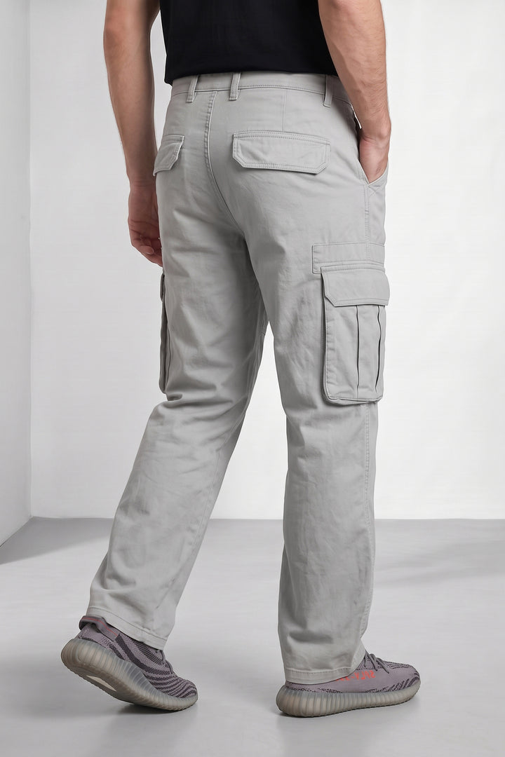 Light Green Mens 6 Pocket Cargo Pants