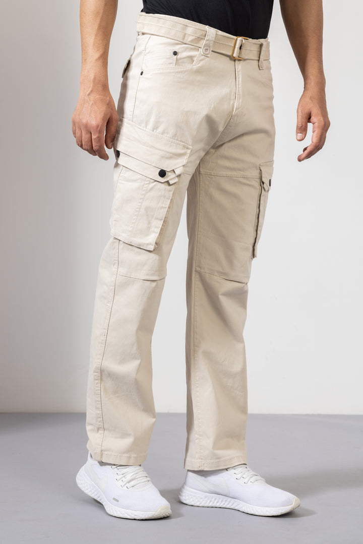Off White Men Cotton Cargo Pant