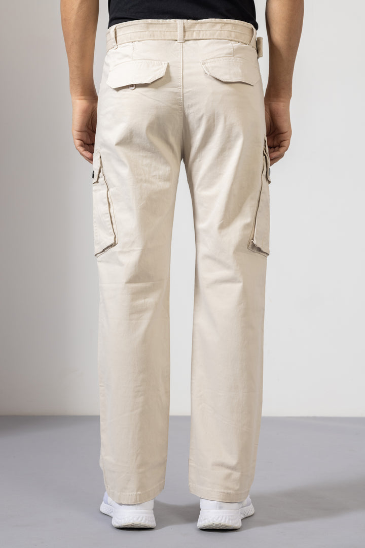 Off White Men Cotton Cargo Pant