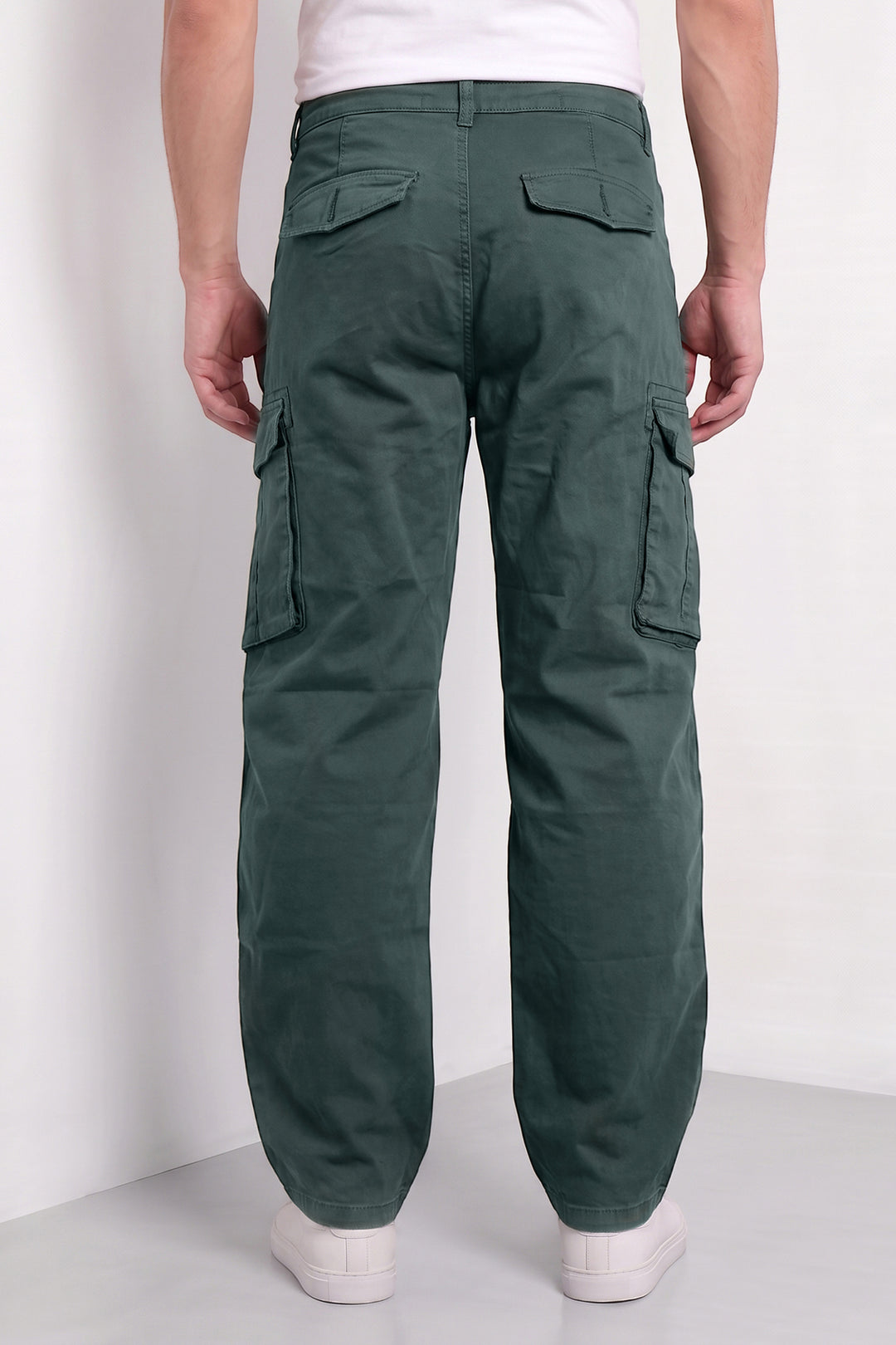 Olive Mens 6 Pocket Cargo Pants