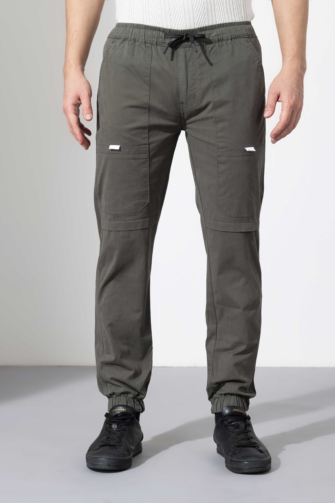 Grey Elasticated Joggers