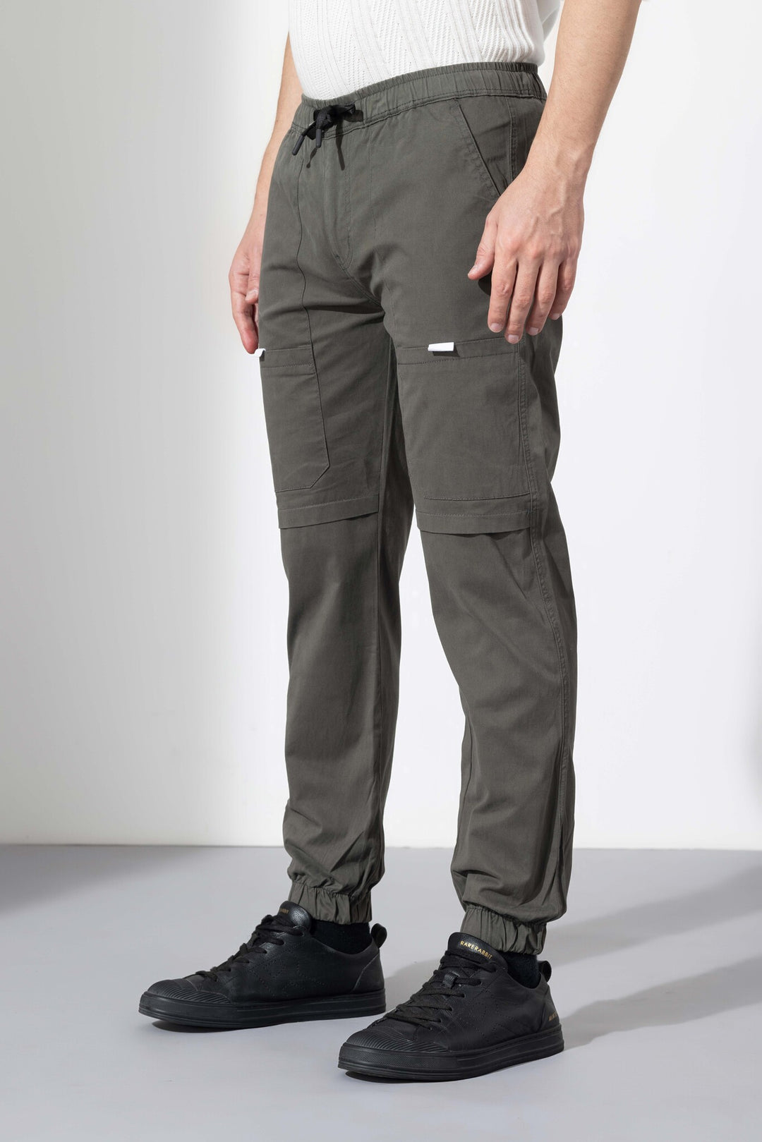 Grey Elasticated Joggers