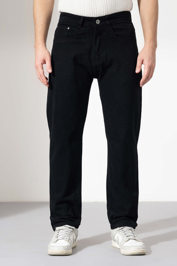 Black Balloon Fit Denim