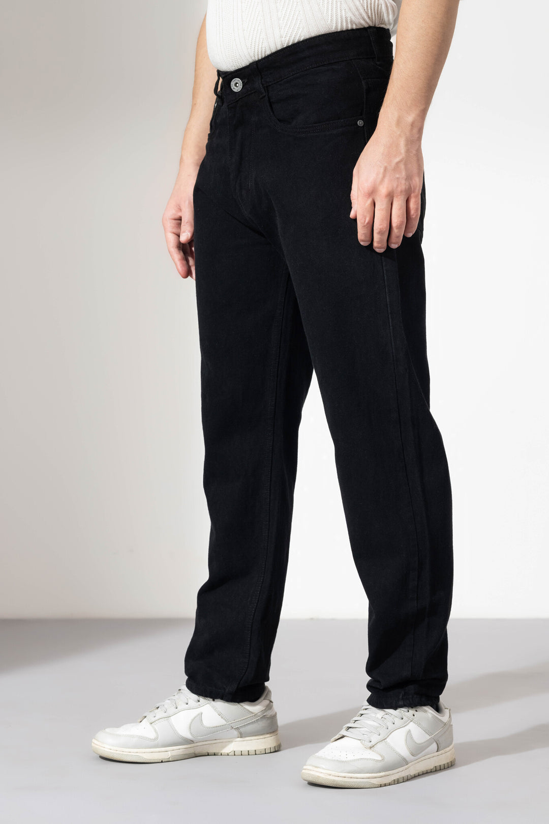Black Balloon Fit Denim