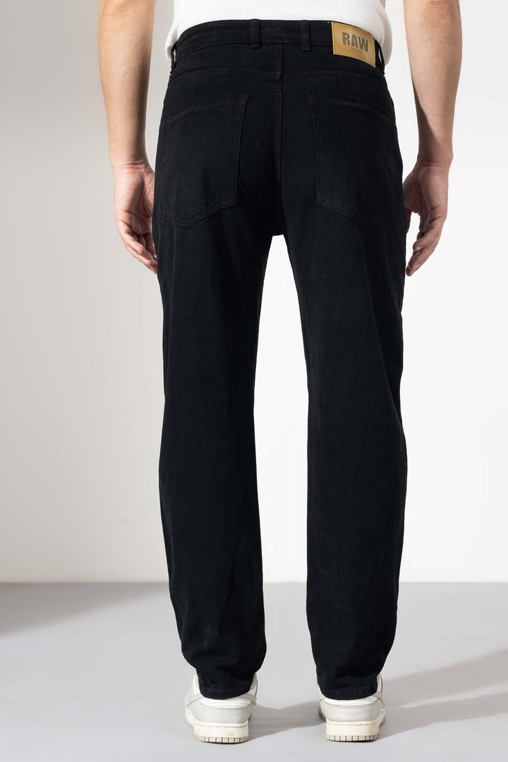 Black Balloon Fit Denim