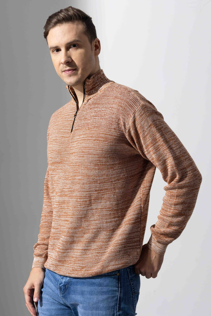 Light Pink Premium Flat Knit Polo T-Shirt