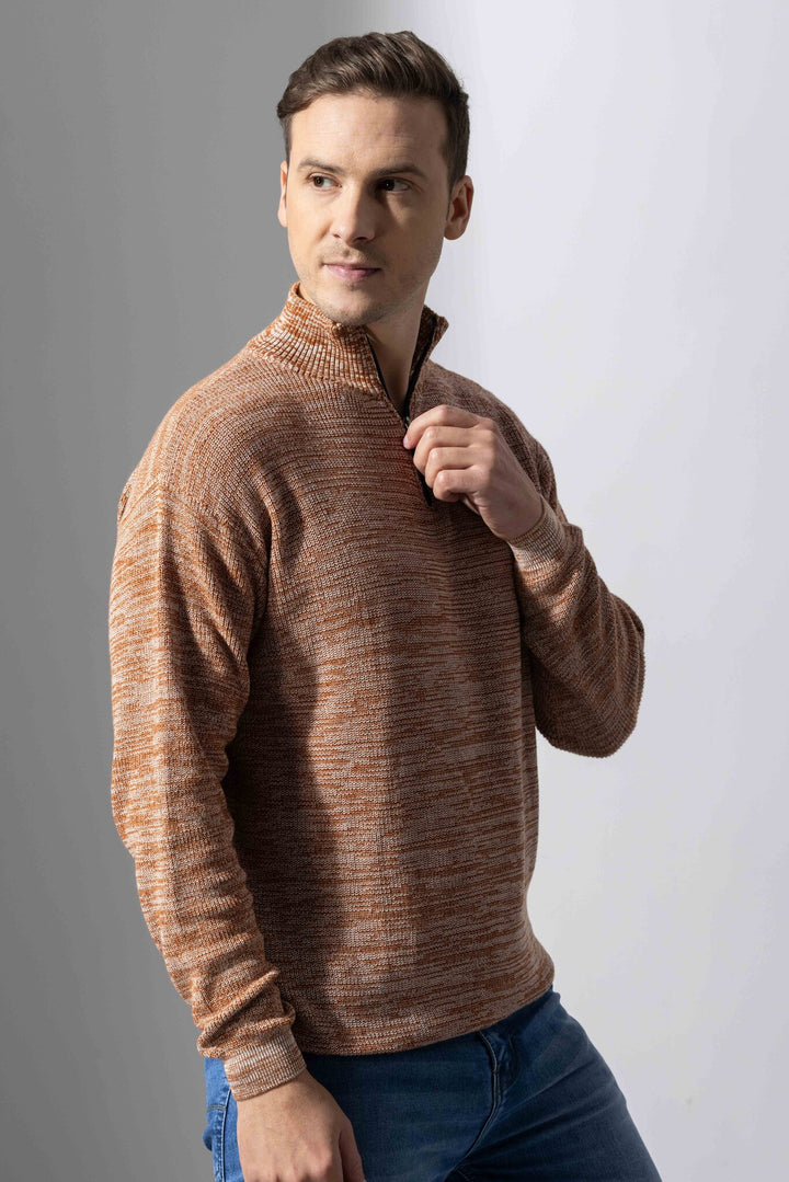 Light Pink Premium Flat Knit Polo T-Shirt