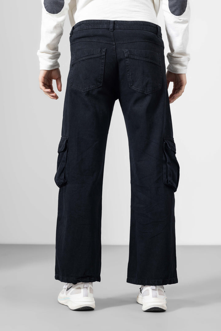 Black Mens Cargo Pants