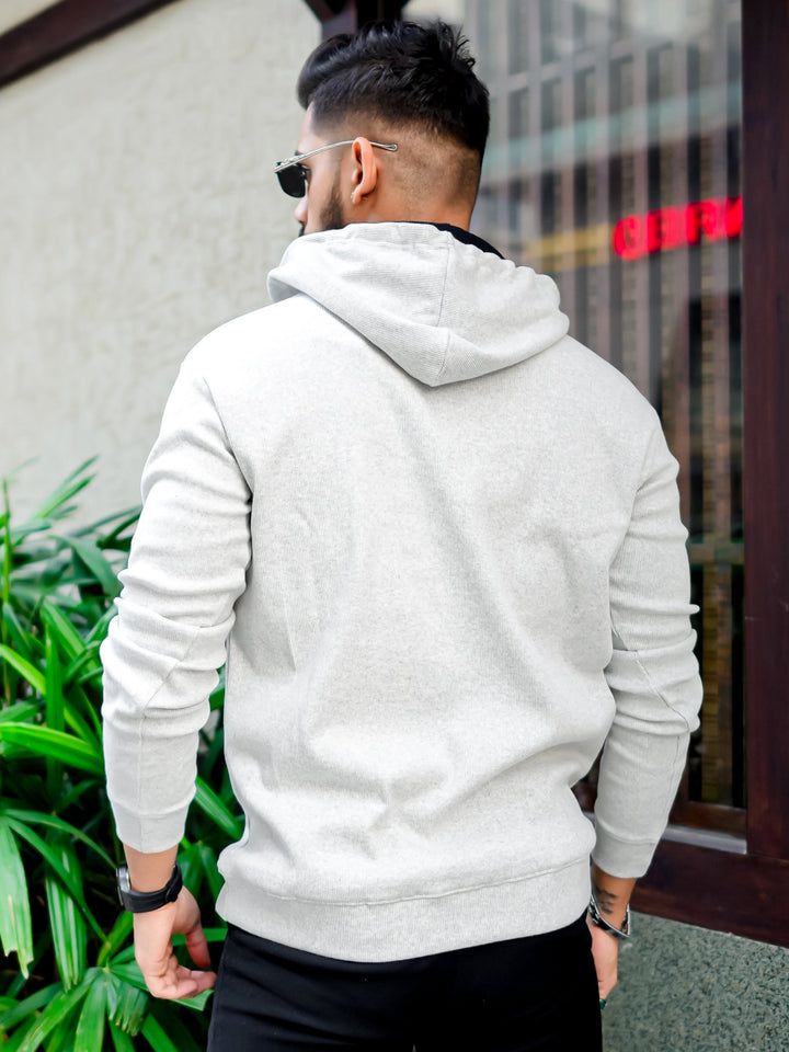 White Hooded Sweatshirt