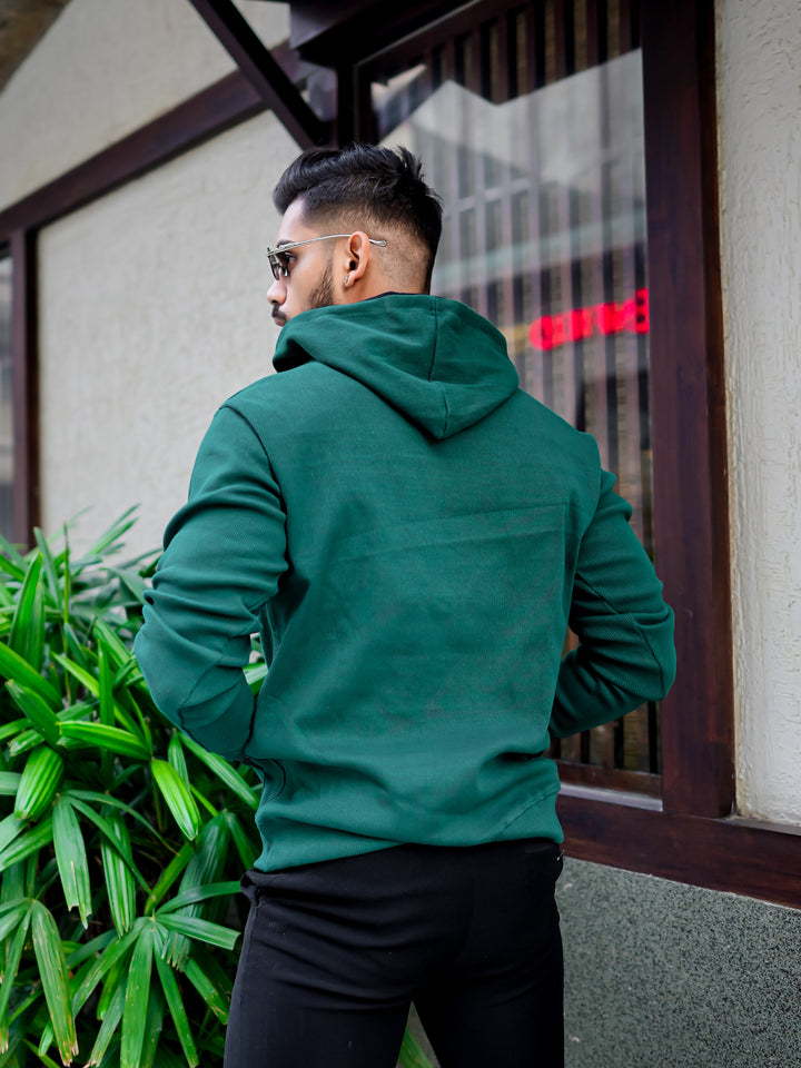 Gritstones Green Hooded Sweatshirt