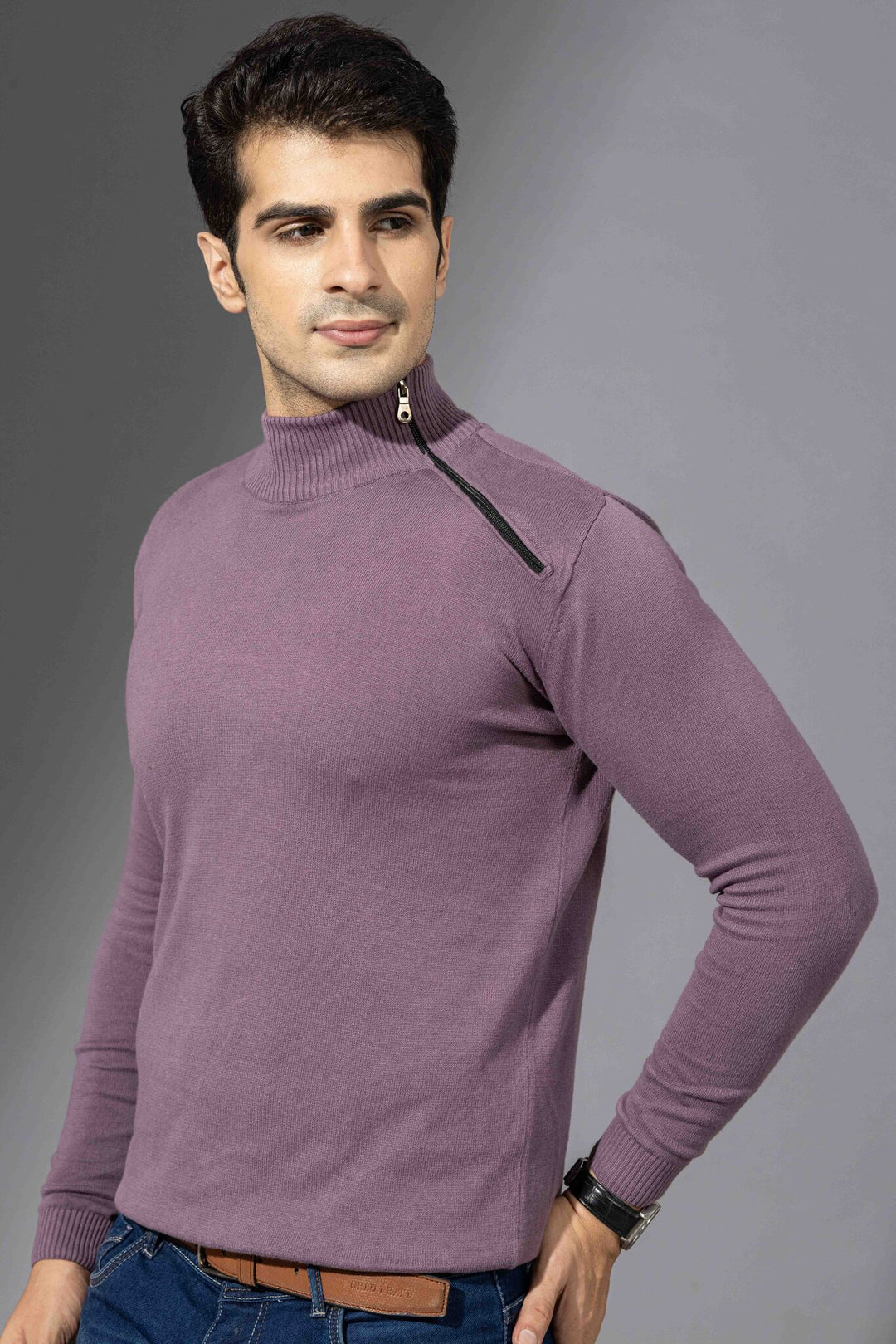 Wine Premium Zipper Pullover