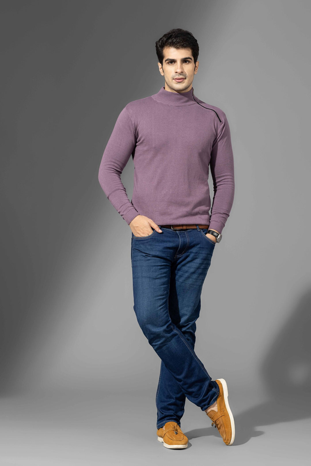 Wine Premium Zipper Pullover