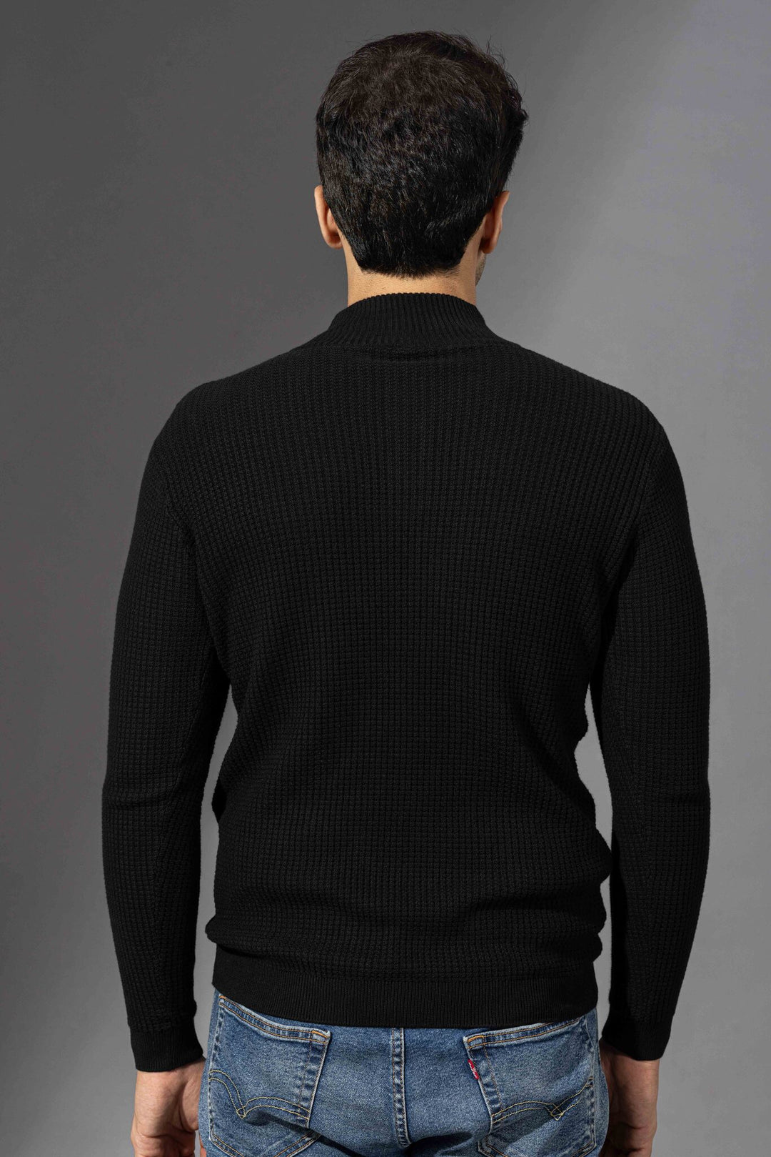 Black Full Sleeves Premium Pullover