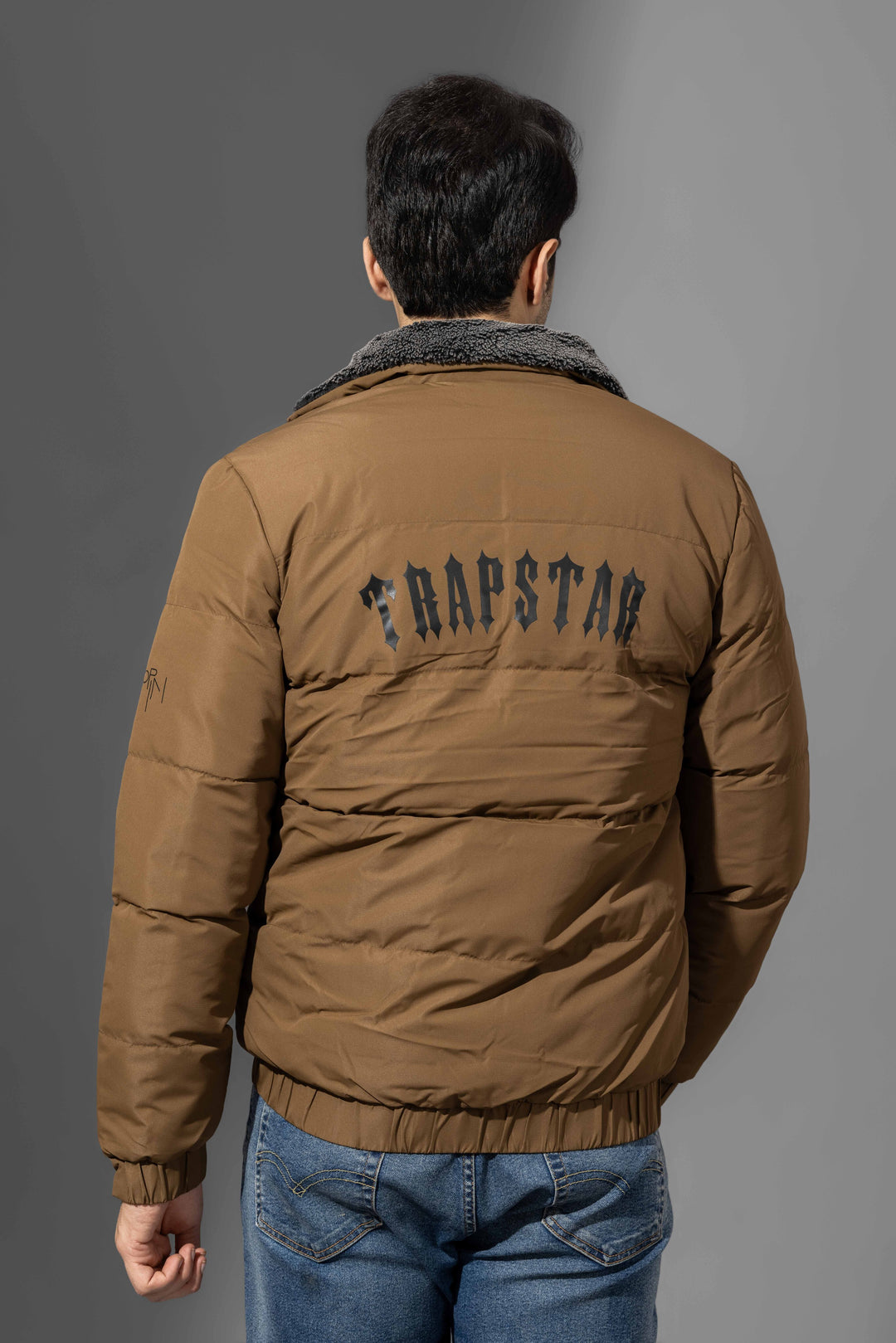 Brown Winter Jacket with Fur