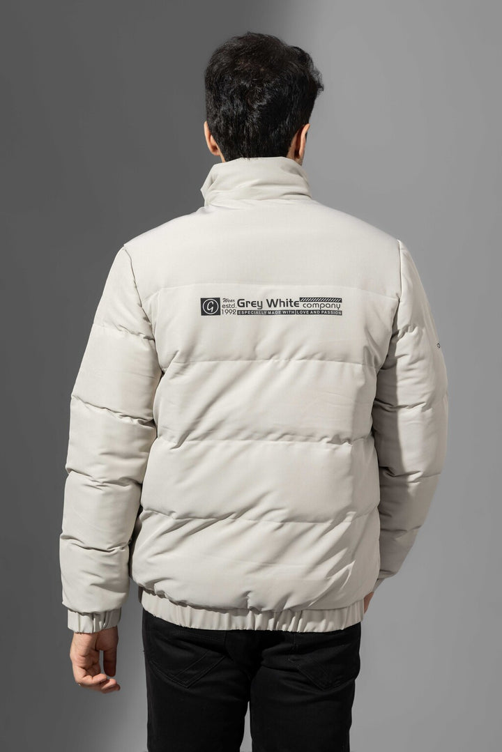 Cream Men Heavy Winter Jacket