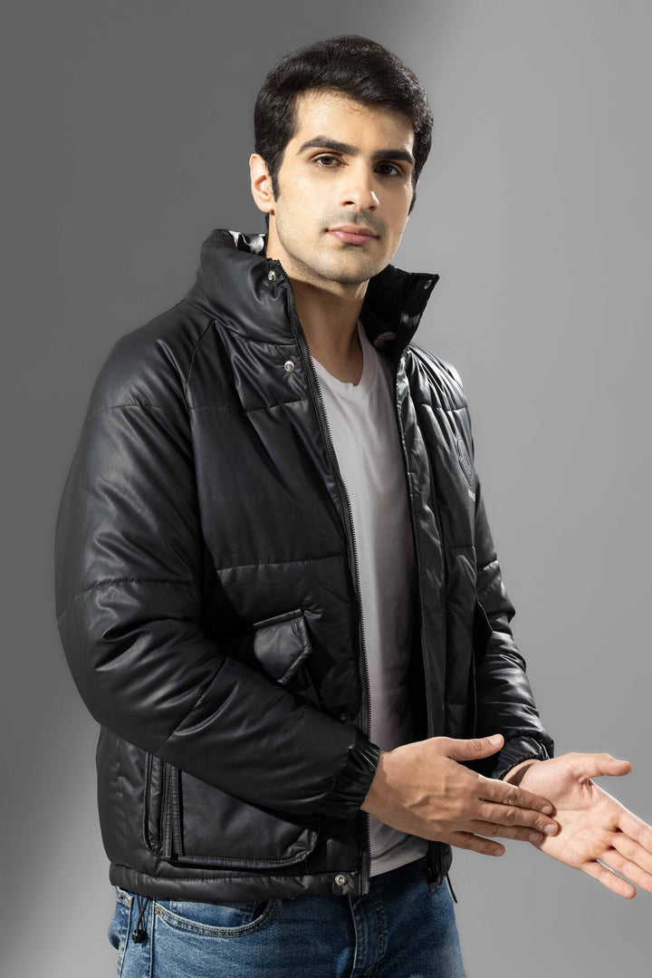 Black Men Heavy Winter Jacket