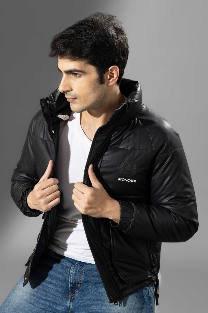 Black Men Heavy Winter Jacket