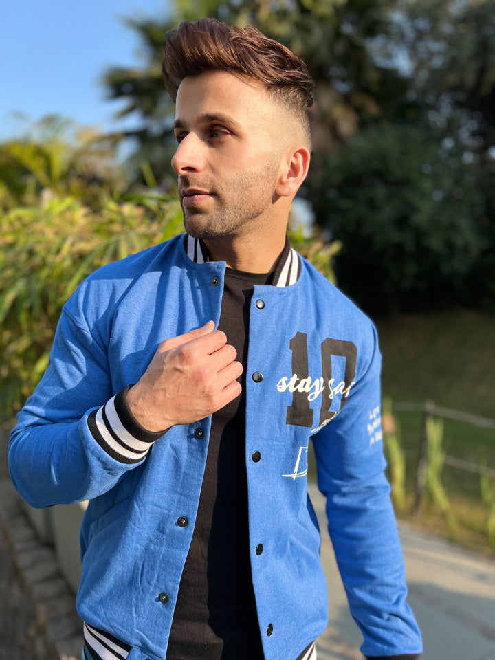 Varsity Cool Blue Sanity Jacket
