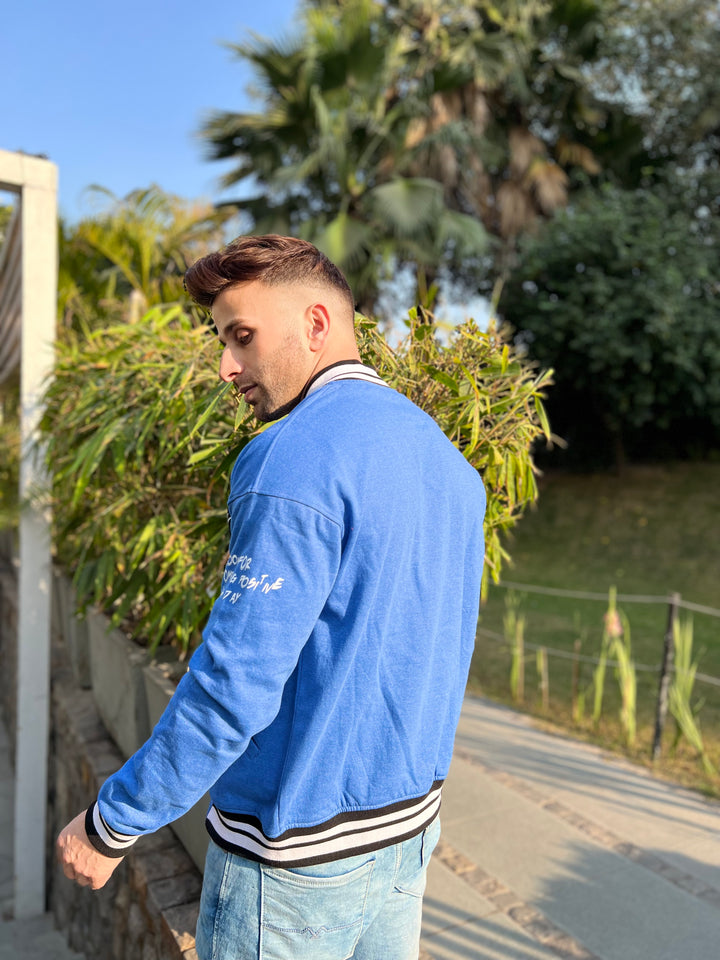 Varsity Cool Blue Sanity Jacket
