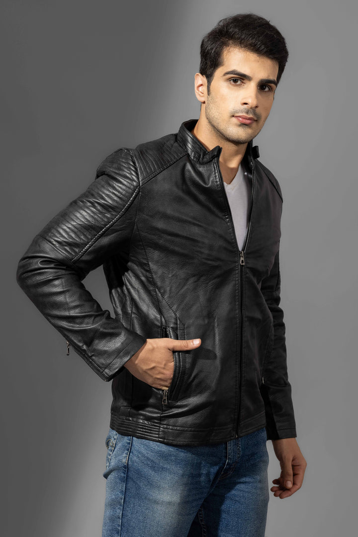Black Leather Winter Jackets