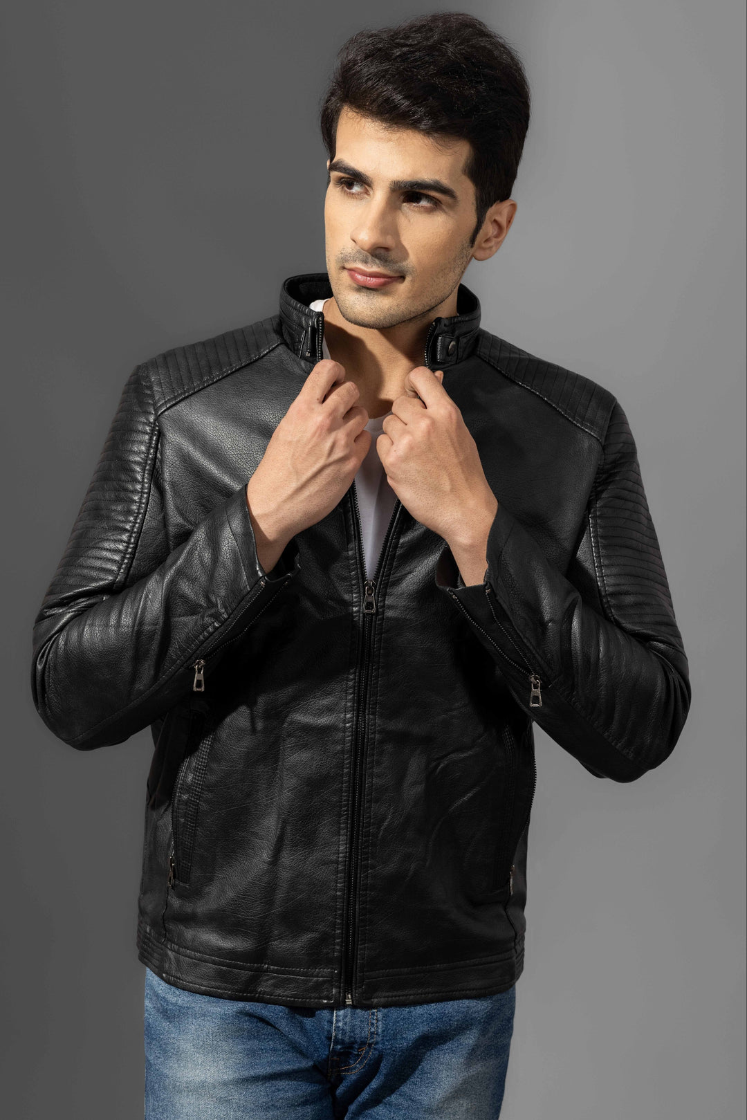 Black Leather Winter Jackets