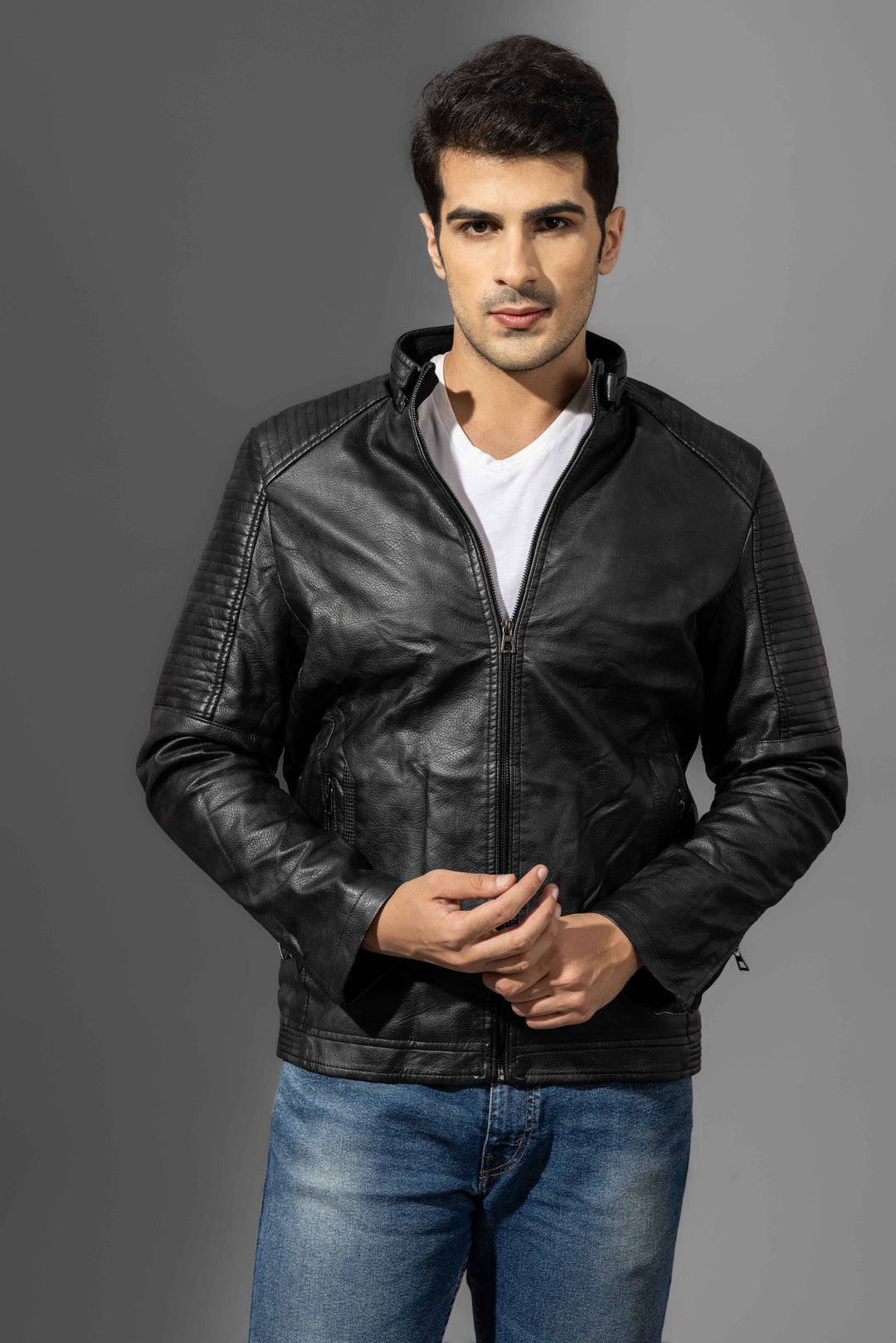 Black Leather Winter Jackets