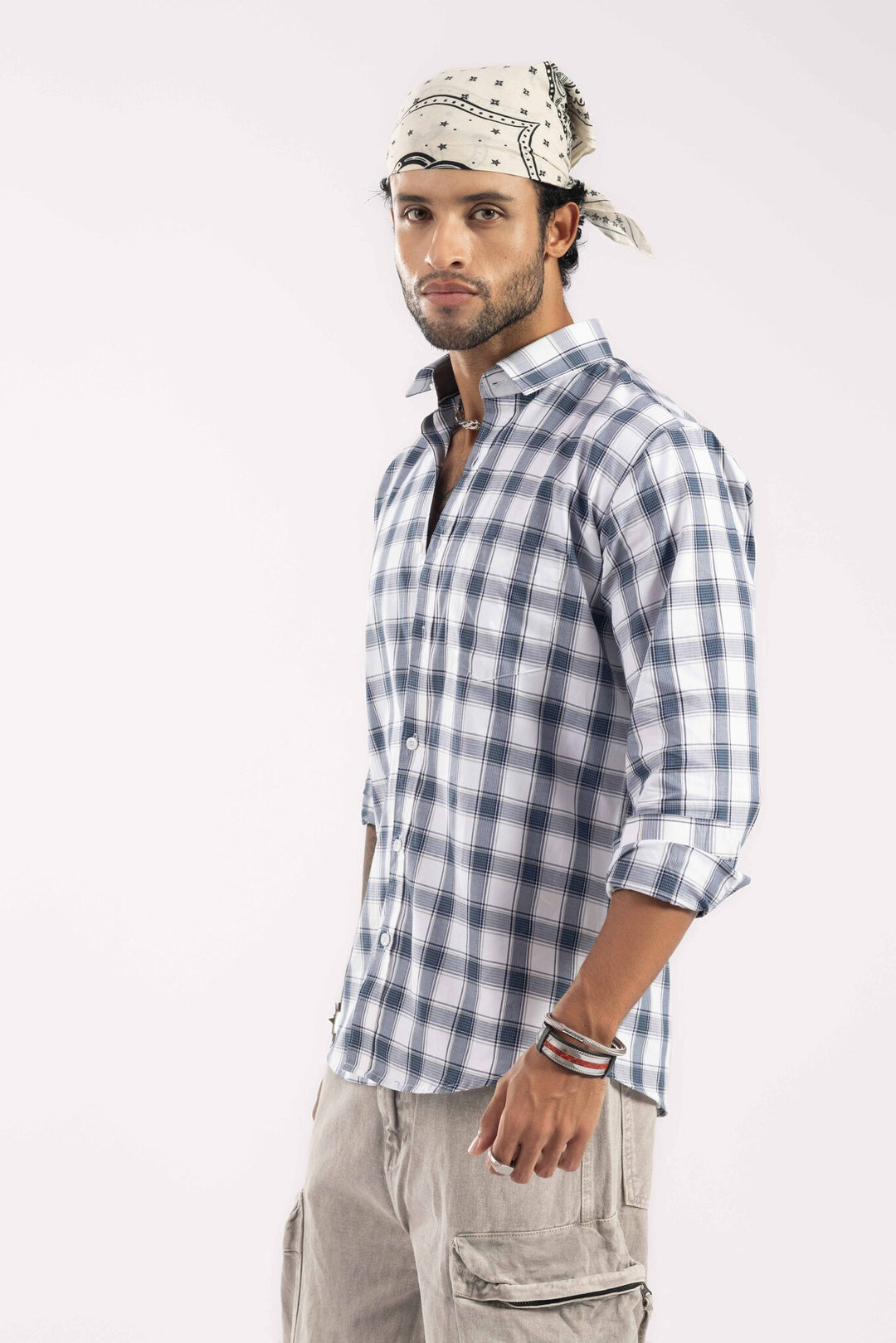 Premium Multi-Color Plaid Checked Casual Shirt