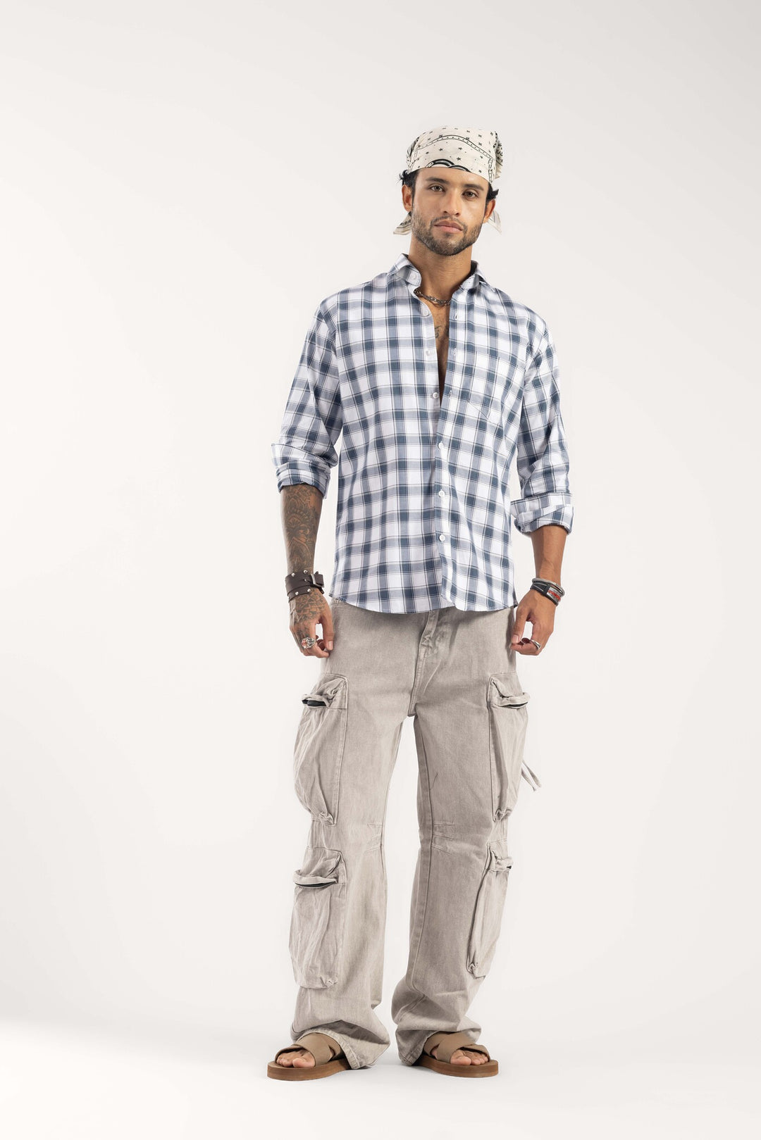 Premium Multi-Color Plaid Checked Casual Shirt