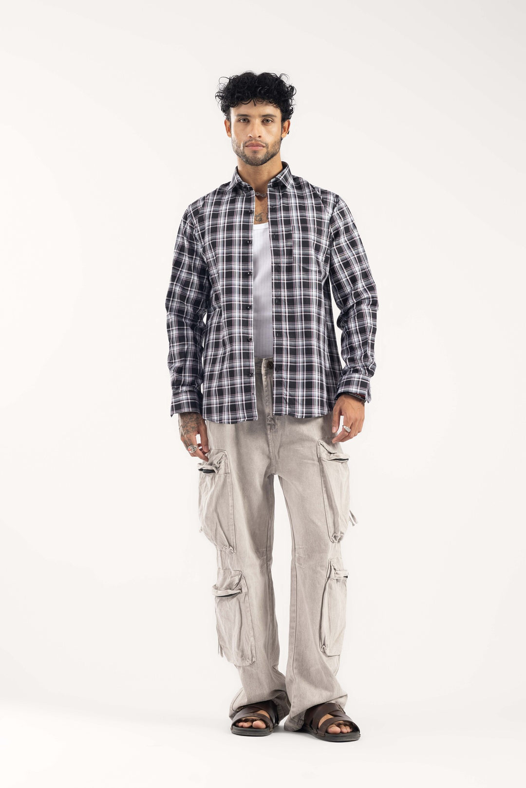Premium Multi-Color Plaid Checked Casual Shirt