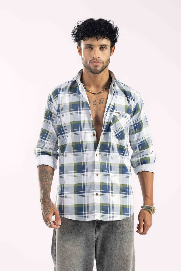 Premium Multi-Color Plaid Checked Casual Shirt