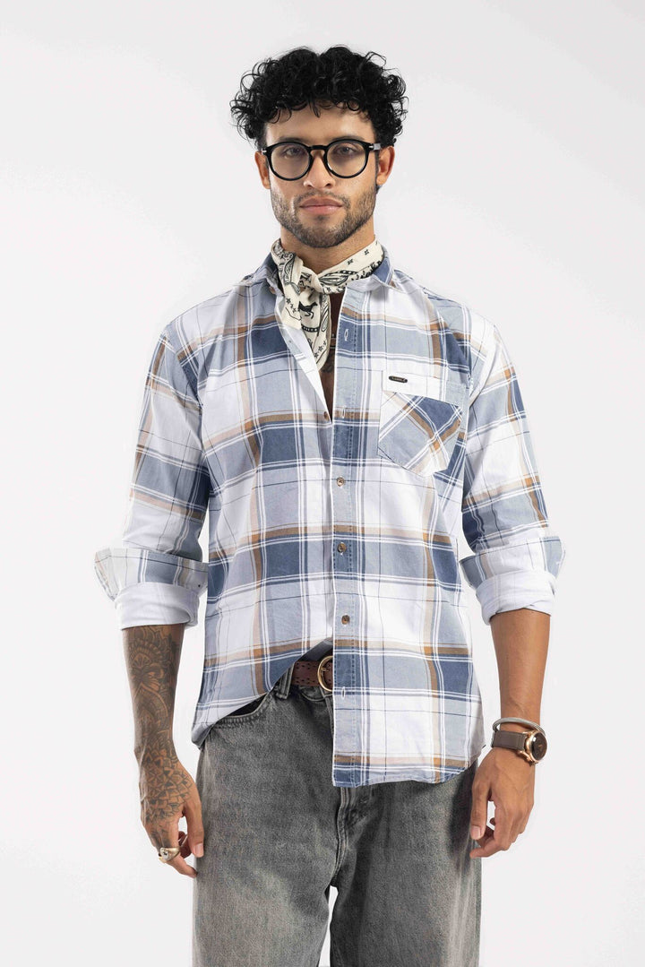 Premium Multi-Color Plaid Checked Casual Shirt