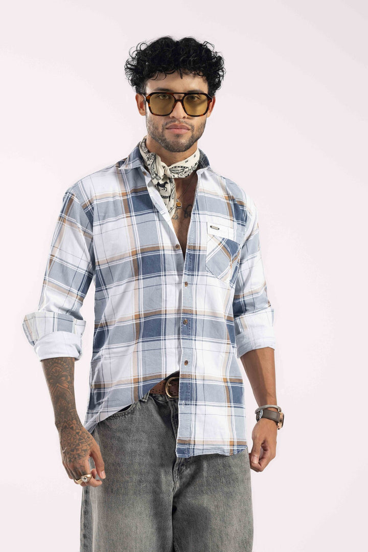 Premium Multi-Color Plaid Checked Casual Shirt