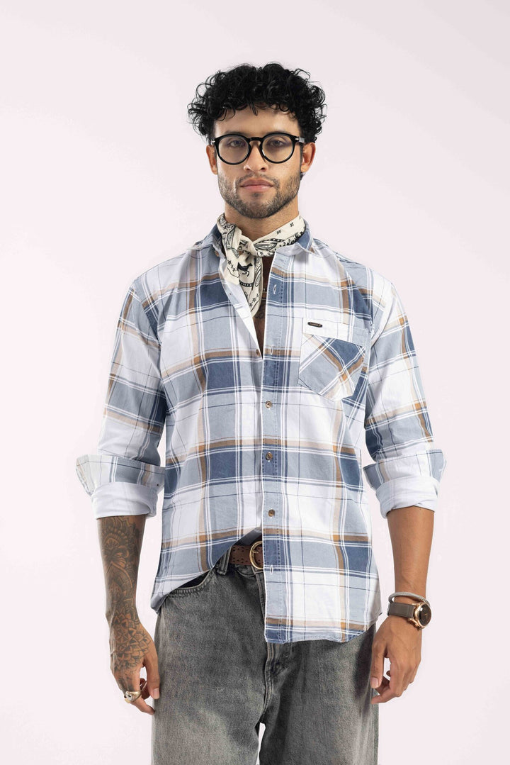 Premium Multi-Color Plaid Checked Casual Shirt