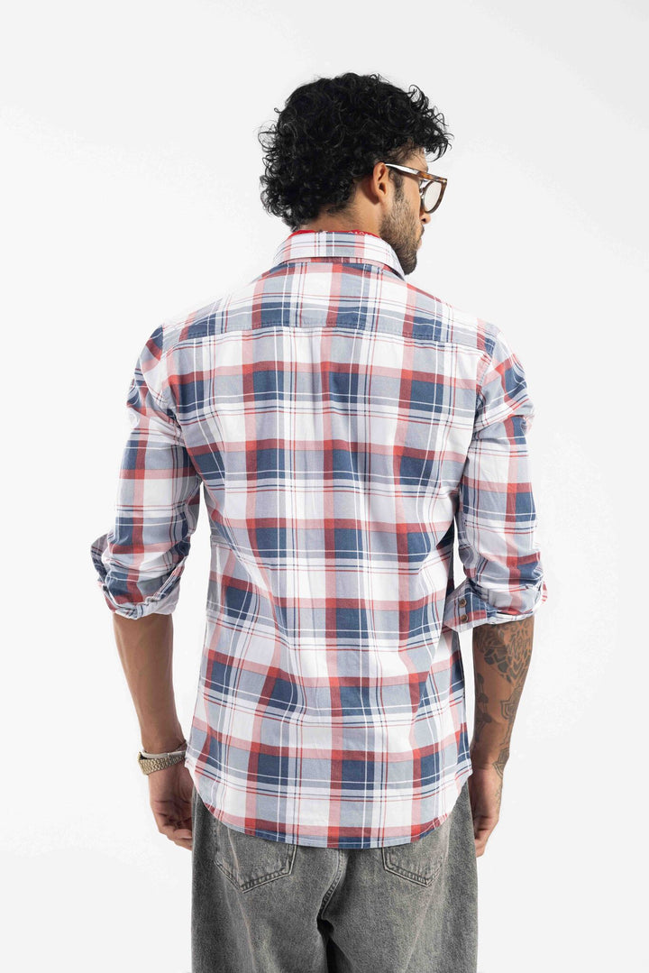 Premium Multi-Color Plaid Checked Casual Shirt