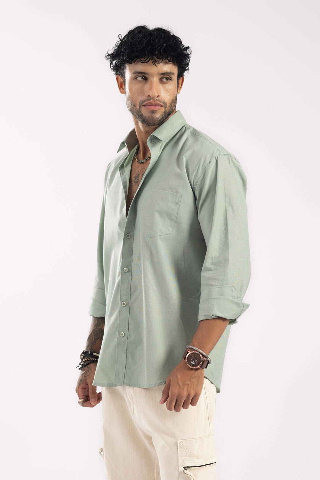 Cotton Green Casual Shirt