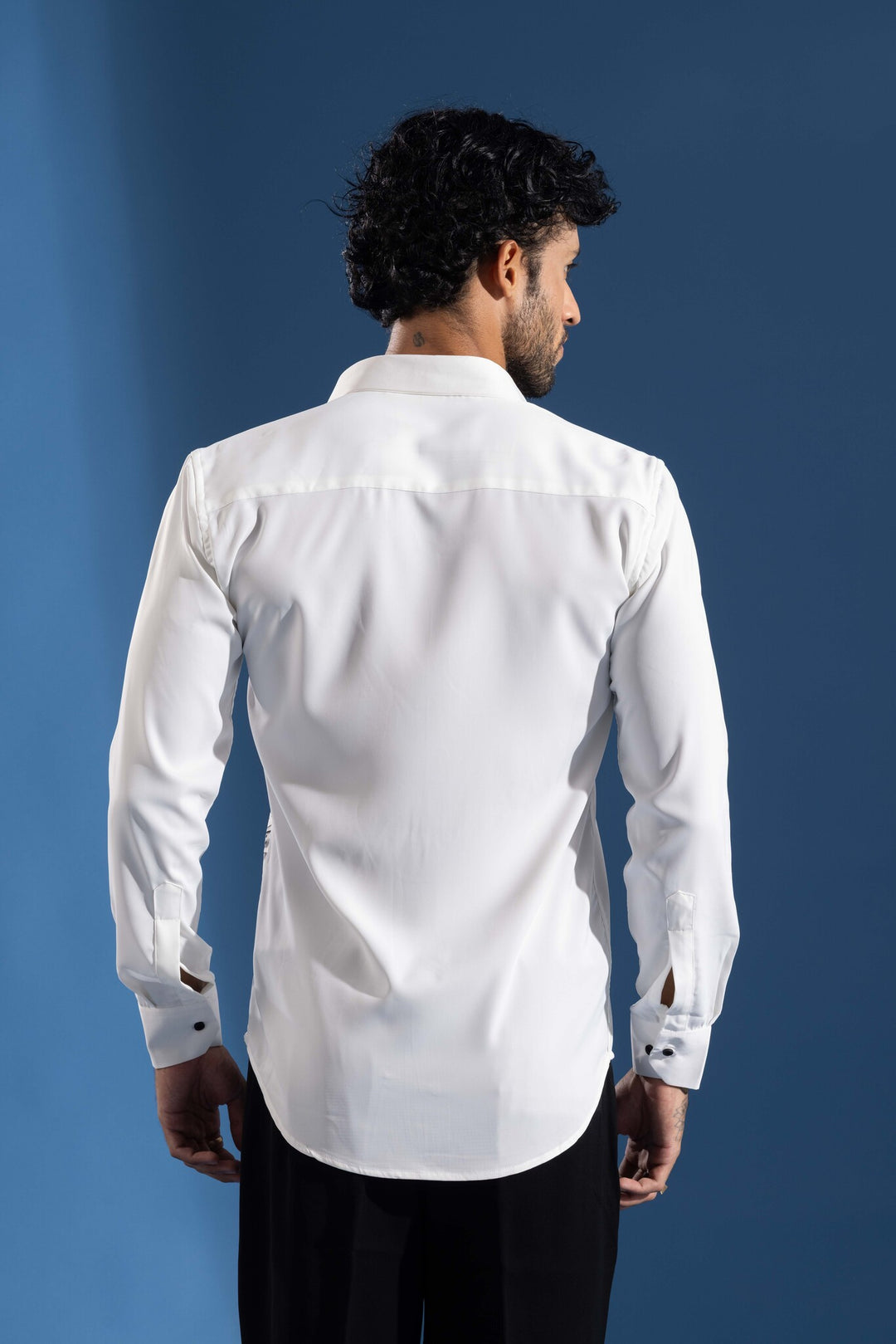 White Shirt designed for a bold, premium statement look
