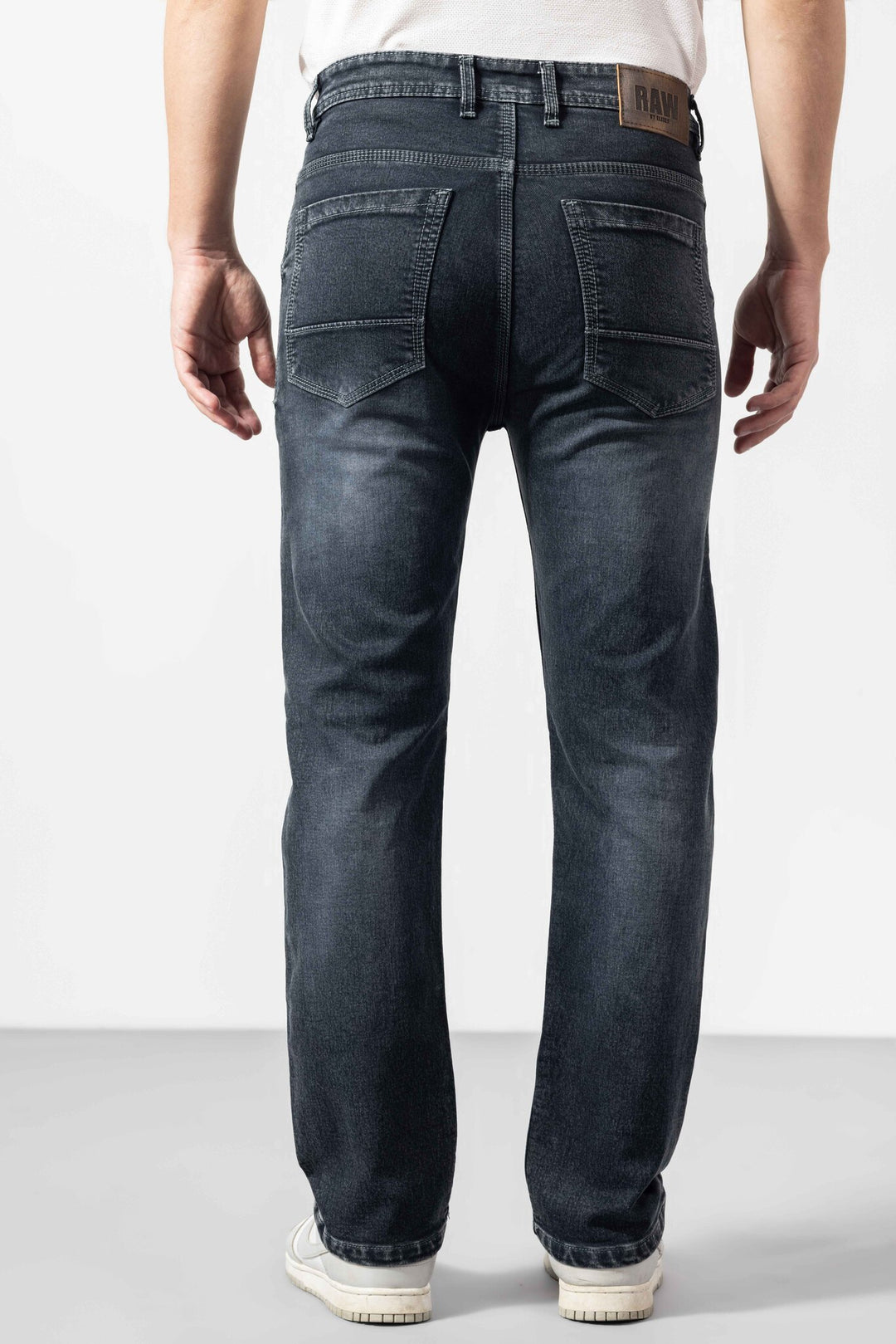 Straight fit Grey Washed Denims