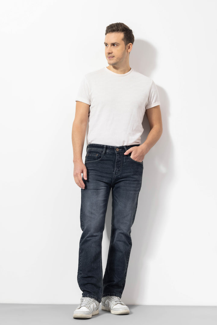 Straight fit Grey Washed Denims