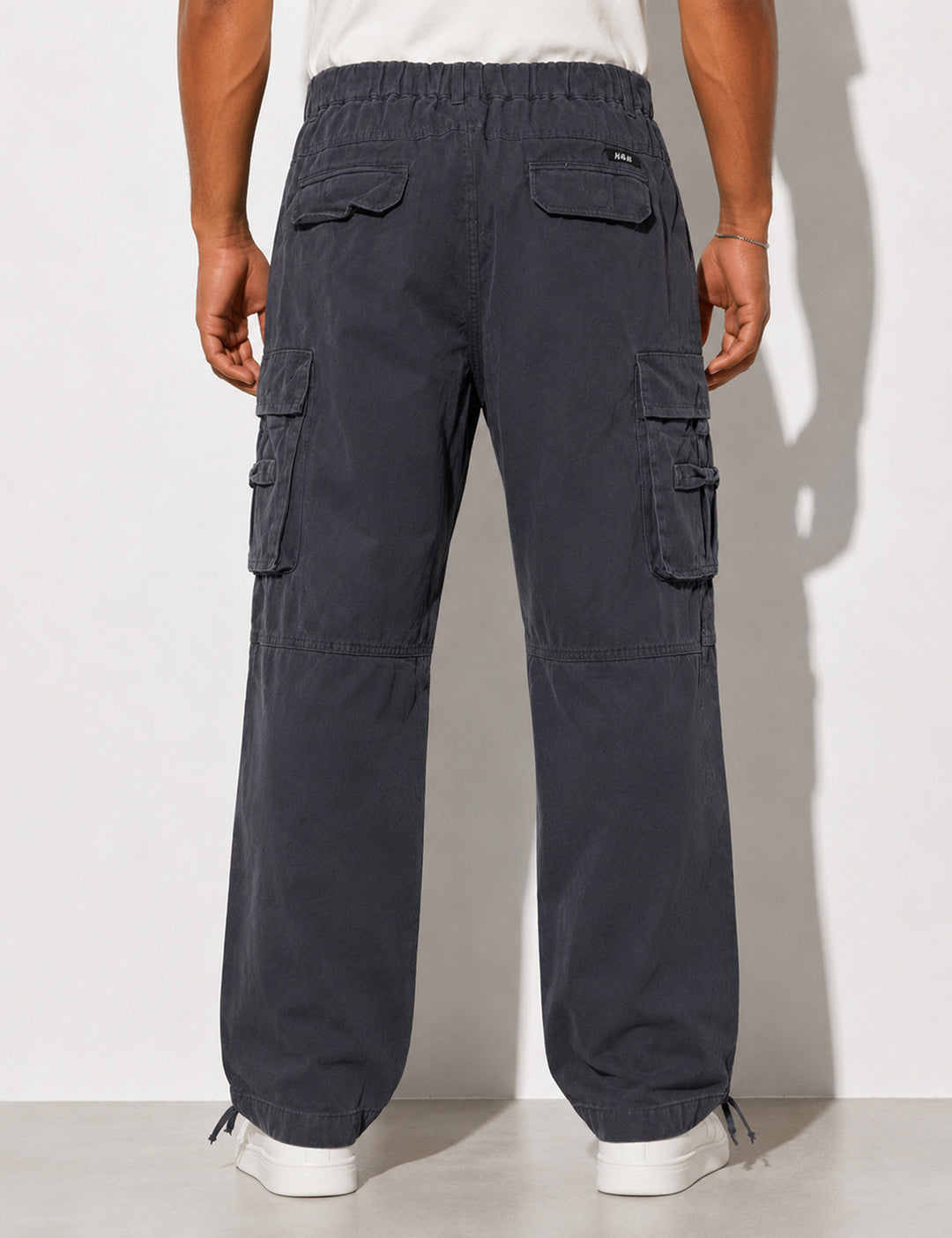 Dark Grey Multi-Pocket Cargo Pant