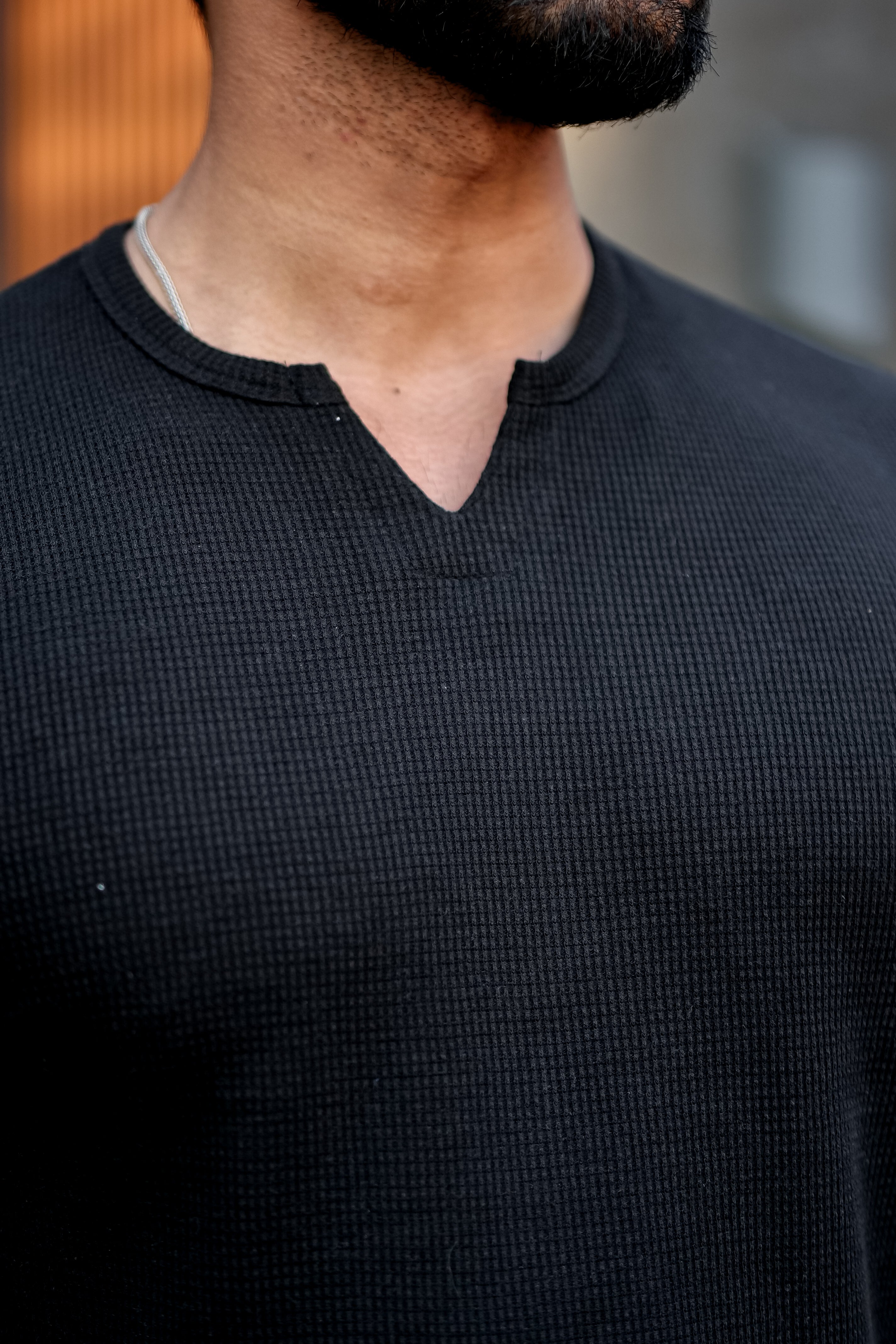 Black Waffle T-Shirt