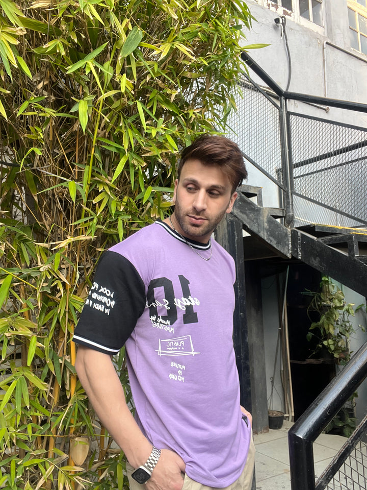 Purple Oversized T-shirt