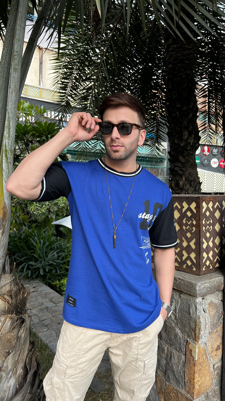 Royal Blue Oversized T-shirt