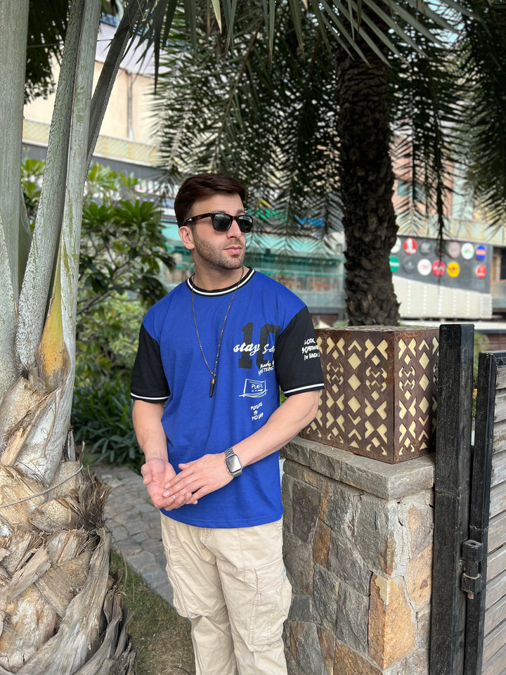 Royal Blue Oversized T-shirt