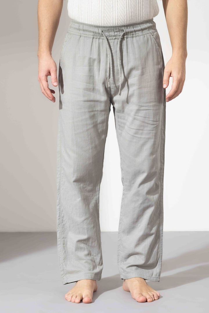 Grey Linen Pants