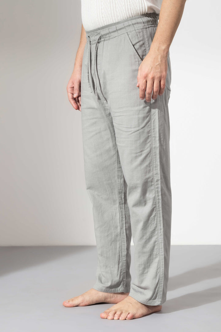 Grey Linen Pants