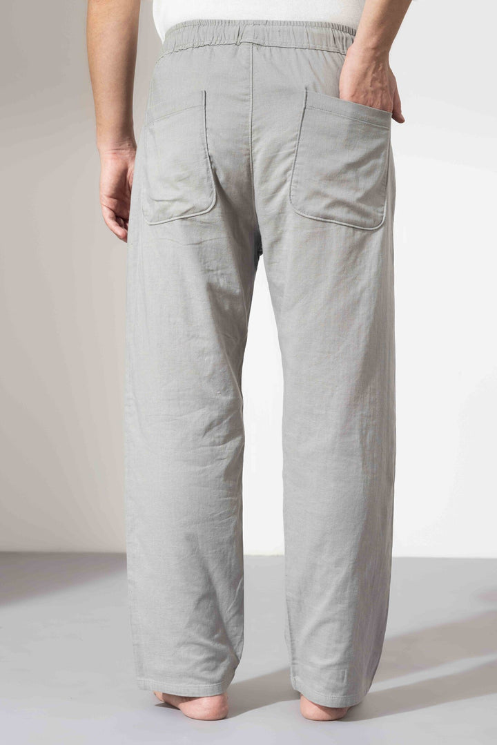 Grey Linen Pants