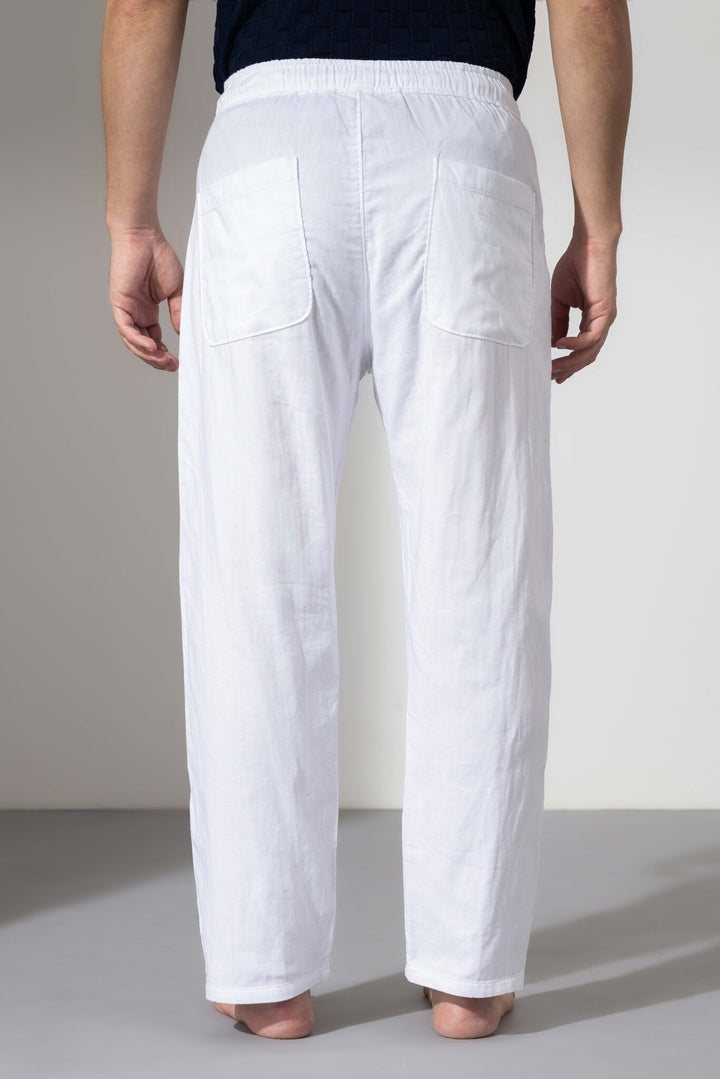 White Linen Pants